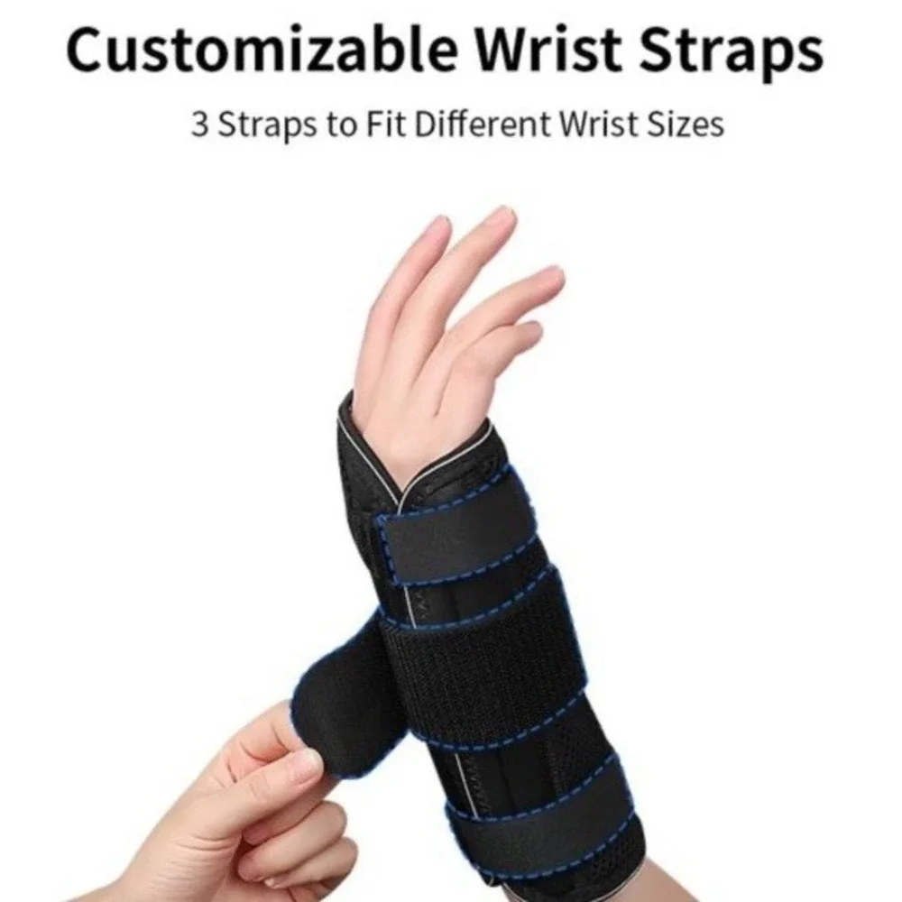 YAHA Adjustable Right Wrist Brace Splint Support Pain Relief Carpal‎ Tunnel S/M